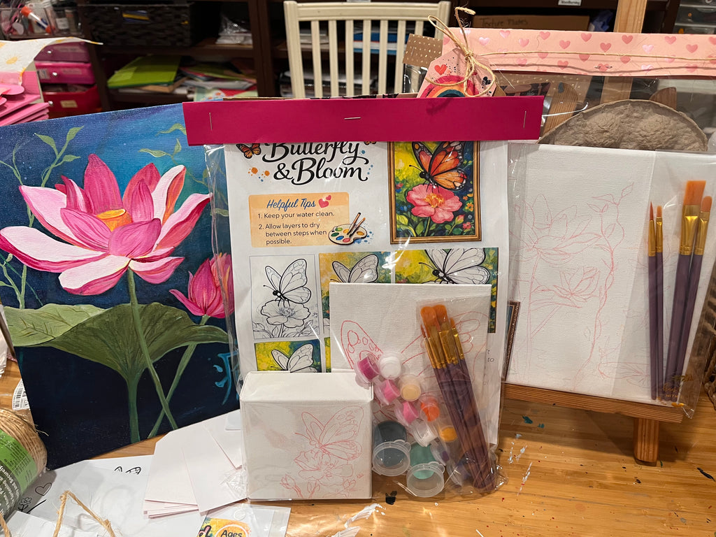 Custom Pet Portrait Painting Kit | Paint Your Own Pet | Personalized Art Kit | Gift for Animal Lovers