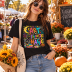 Art Is My Favorite Kind of Magic |  Colorful Halloween Adult Art T-Shirt for Artists & Art Teachers