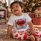 Kindness is Free | Art-inspired Kindness Baby Tee