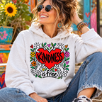 Kindness Is Free | Adult Unisex Art-Inspired Hoodie
