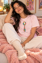 I Like to Spoon Modern Art | Unisex Organic Cotton Tee | Artist Gift