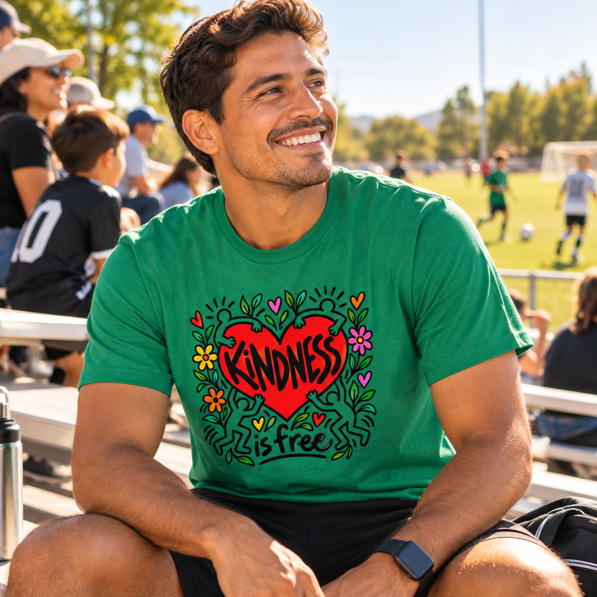 Kindness Is Free | Adult Heavyweight Unisex Oversized T-Shirt