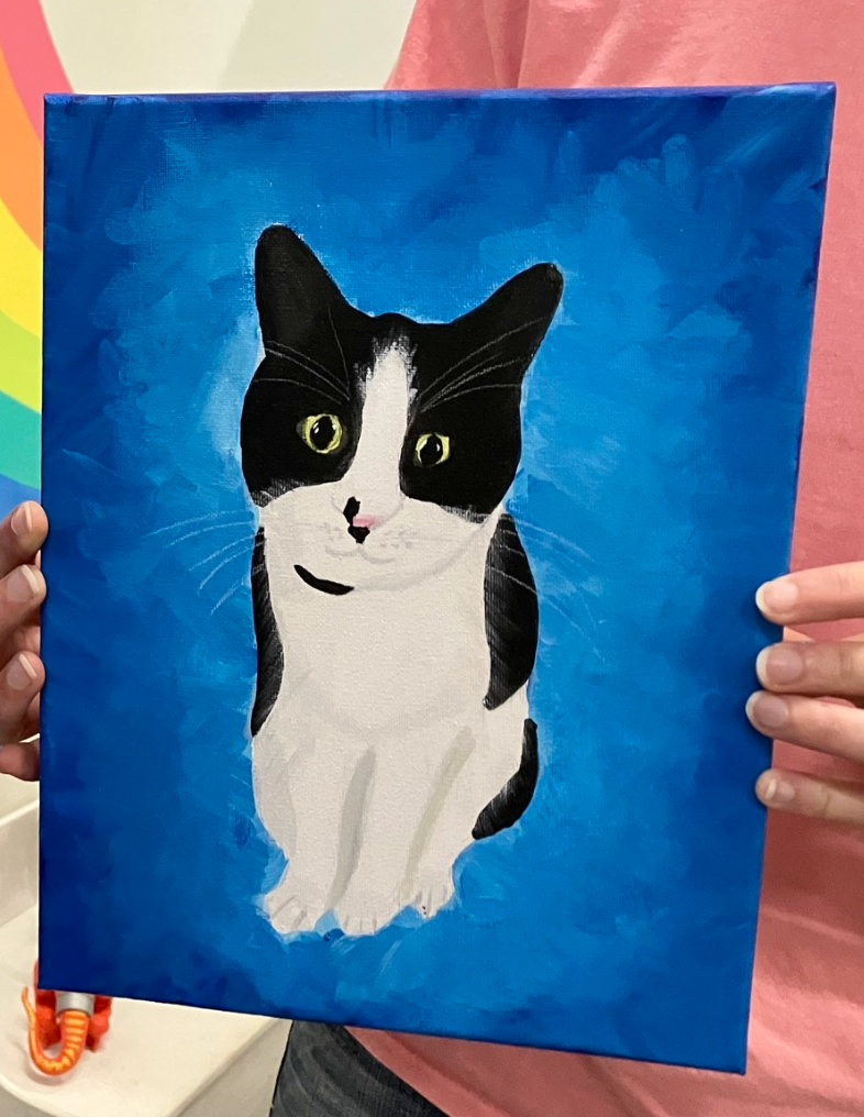 Custom Pet Portrait Painting Kit | Paint Your Own Pet | Personalized Art Kit | Gift for Animal Lovers
