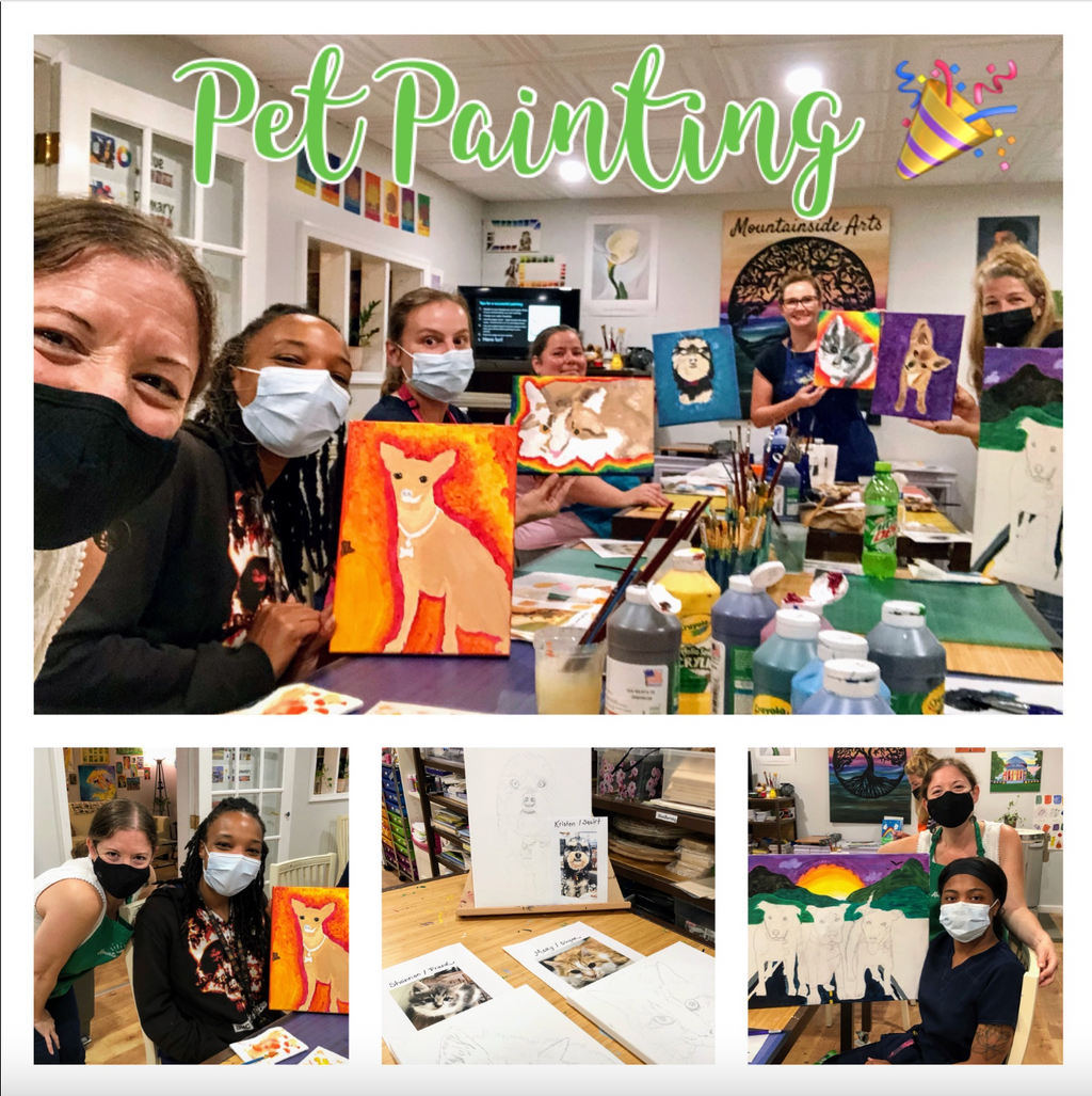 Custom Pet Portrait Painting Kit | Paint Your Own Pet | Personalized Art Kit | Gift for Animal Lovers