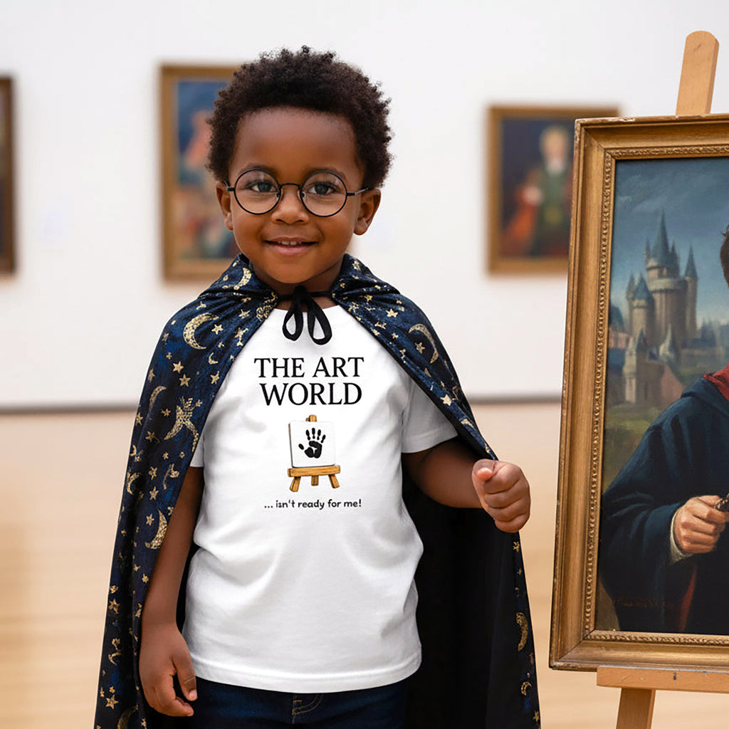 The Art World Isn't Ready For Me | Toddler Short Sleeve Art Tee | 2T-5/6T