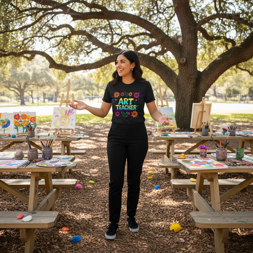 Art Teacher Outdoor Classroom