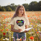 Artistic Teen in Kindness Tee - Natural