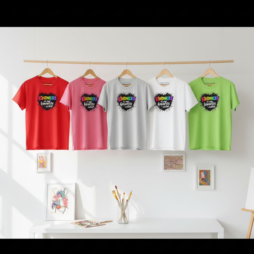 Kindness is My Favorite Color Art Gallery Display