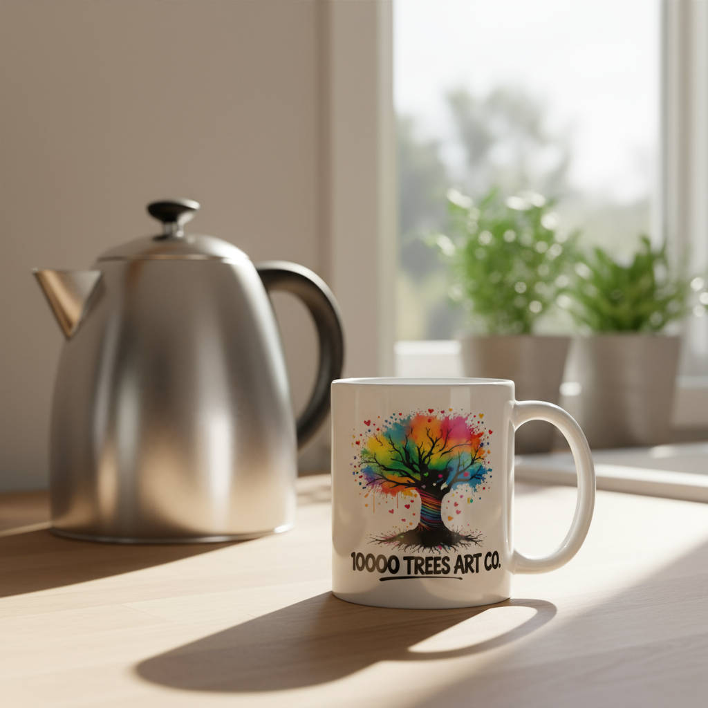 Make Your Art Mug 11oz in Sunny Kitchen