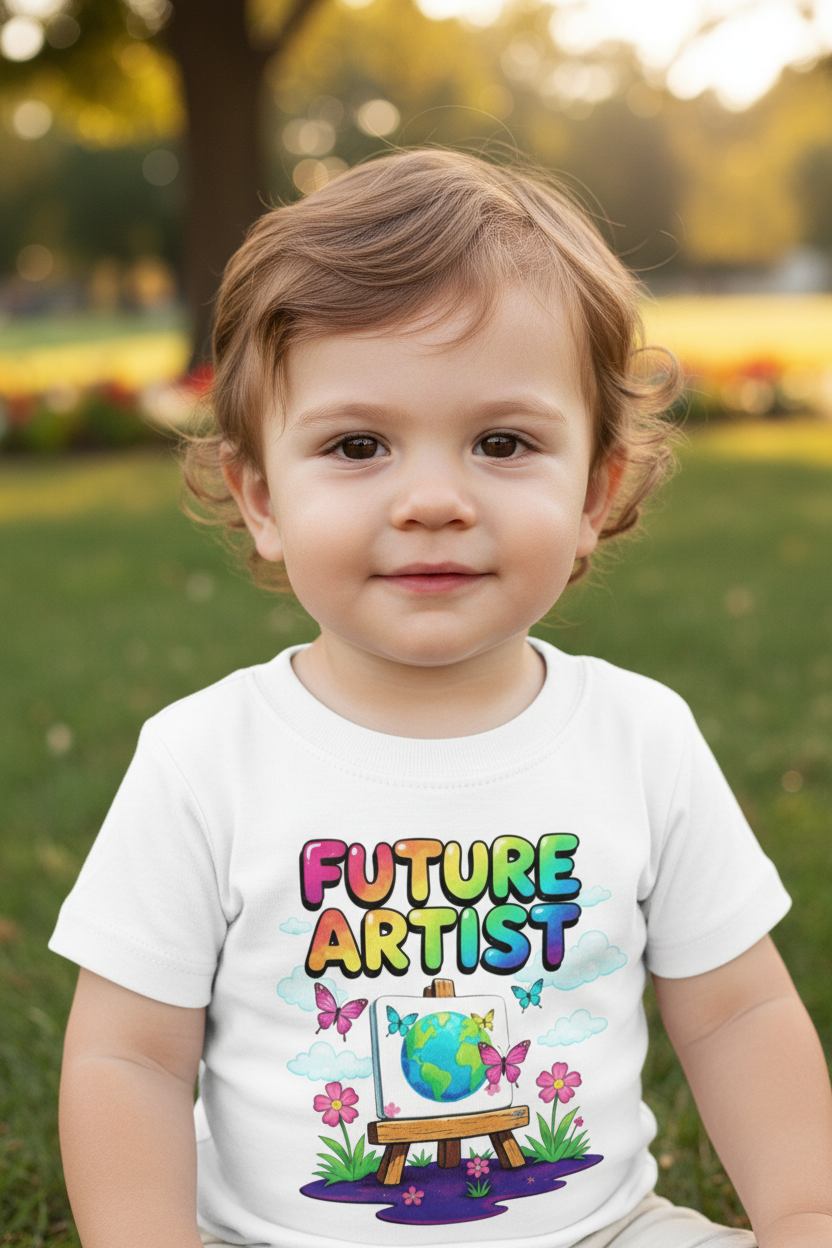 Toddler Boy Portrait at Park