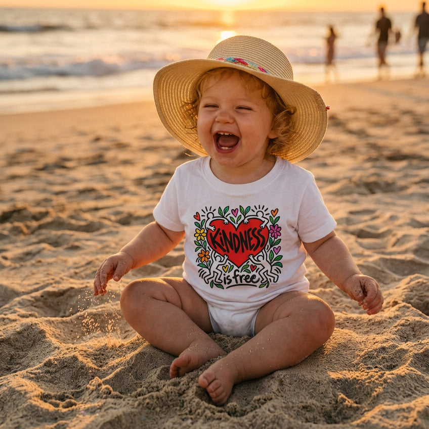 Kindness is Free | Kindness Tee for Toddlers