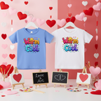 Valentine's Day Display - Warm & Cool Toddler Tees