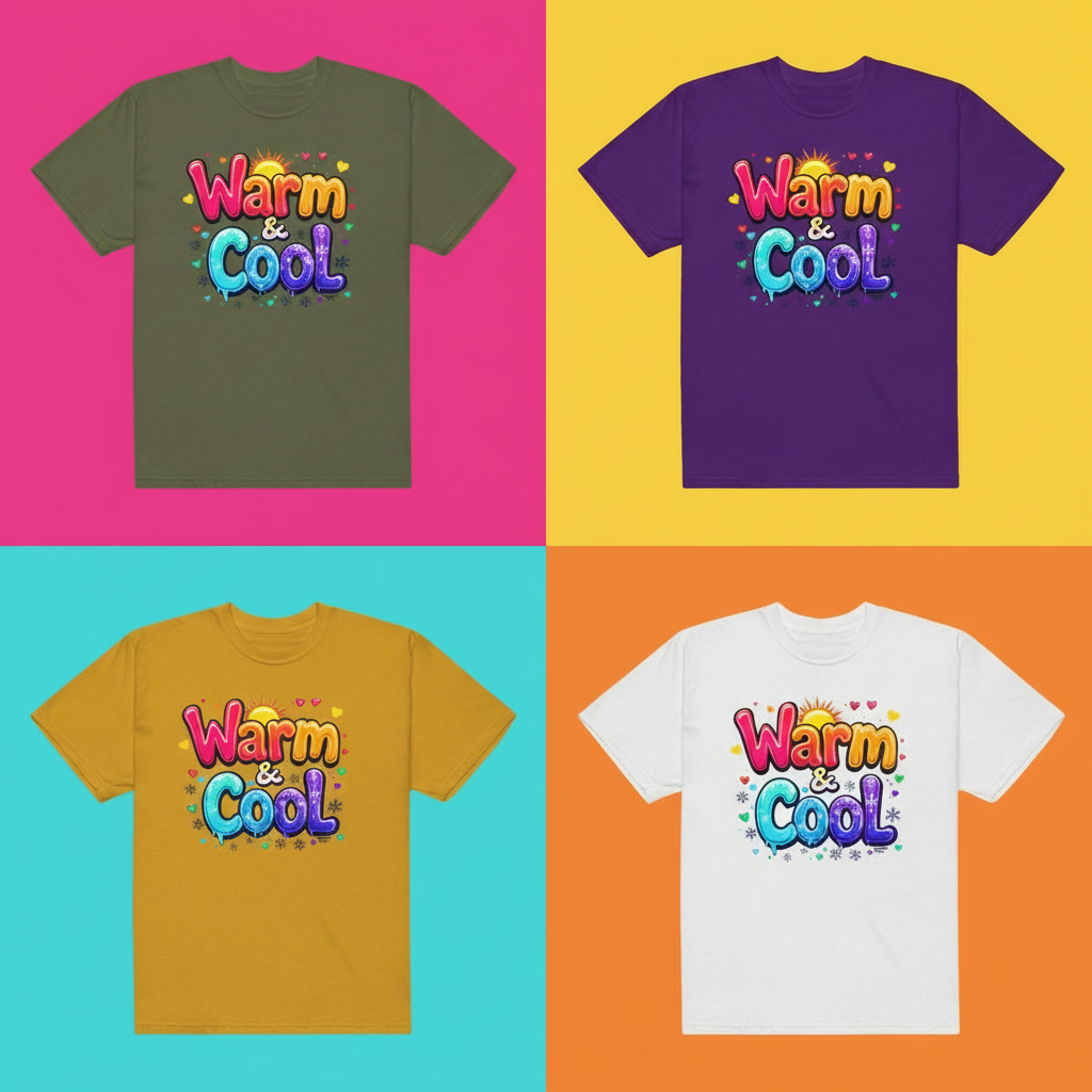 Warm & Cool Pop Art Retail Shot